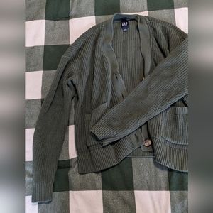 Green Cardigan